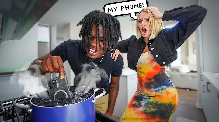 BOILING MY GIRLFRIEND'S PHONE THEN SURPRISING HER ...