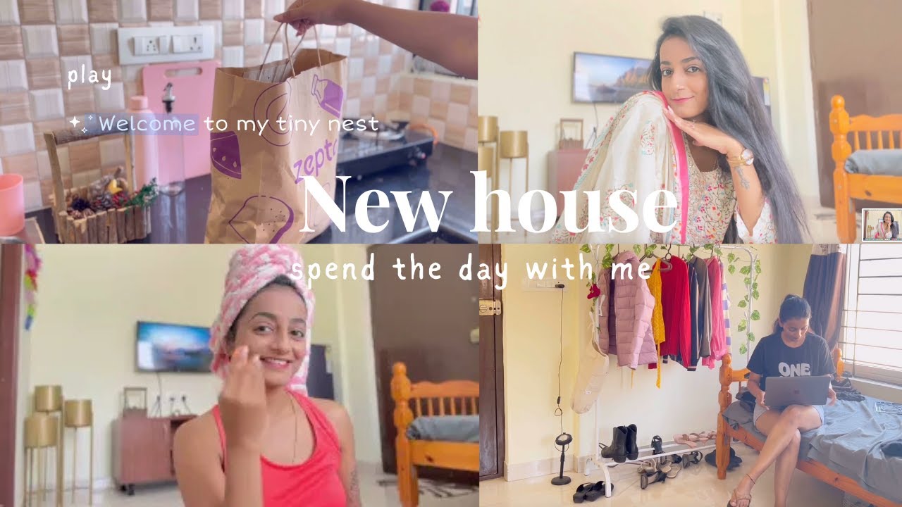 Shifted to new house |Living alone seriers | - YouTube