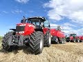 Paille / Pressage 2017 - 100% Massey + 2 x Télescopique Merlo [4K/Phantom]