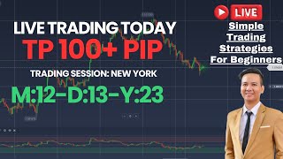 Live Swing & Intraday Trading Strategies For Beginners - BTC - EU - GOLD( XAUUSD ) - 4H - 12/13/23