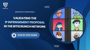 Step-by-Step Guide to Validating IP Infringement Proposals on bitsCrunch Network | BCUT Staking