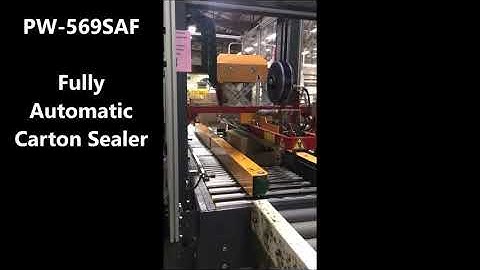 PW-569SAF High Speed Fully Automatic Random Carton Sealing Machine