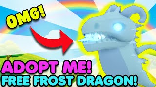 Im Giving Away A *FROST DRAGON* Live ADOPT ME DREAM PET GIVEAWAY