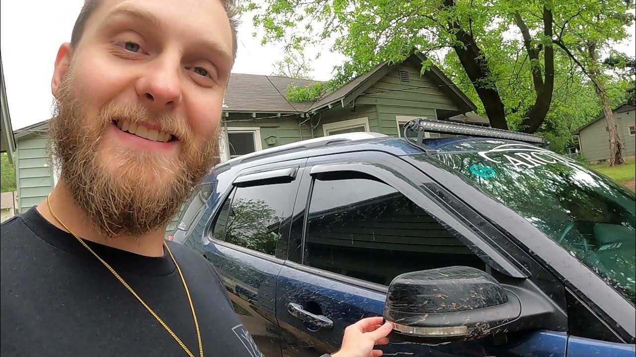 2016 Ford Explorer Lift kit Comparison (Before, After, After with