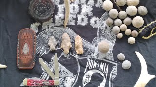 Early Archaic Native American Artifacts? Game Ball's & Clay Marbles #artifacts #arrowheads #marbles