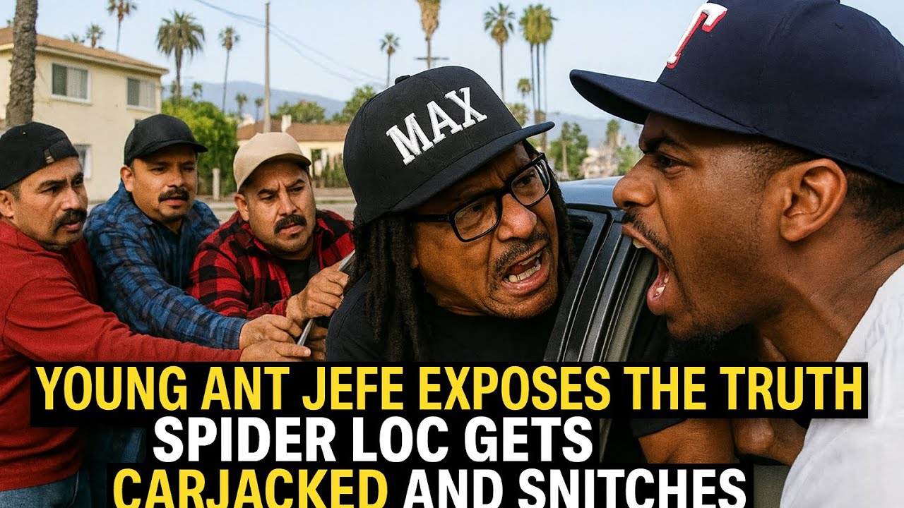YOUNG ANT JEFE EXPOSES SPIDER LOC: YOU GOT CAR JACKED AND SNITCHES FAKE ...