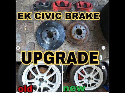 FASTEST | CHEAPEST | BEST BRAKE UPGRADE in 15 MINUTES - Honda EK Chassis