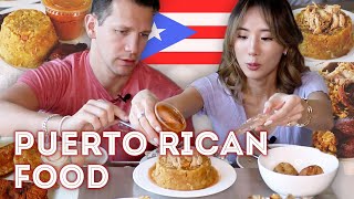 Trying Puerto Rican Food for the First Time · YB vs. FOOD