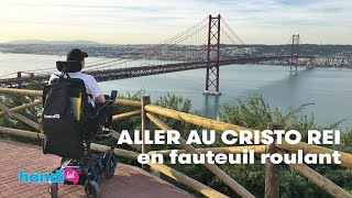 Cristo rei à Lisbonne | Traversée en fauteuil roulant avec le ferry