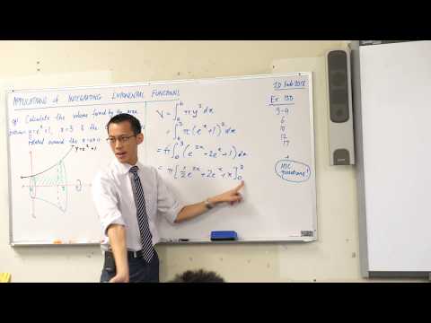 Applications of Integrating Exponential Functions (1 of 2: Evaluating a volume)