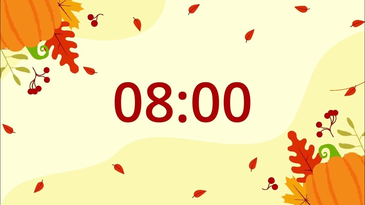 10 minute autumn timer YouTube