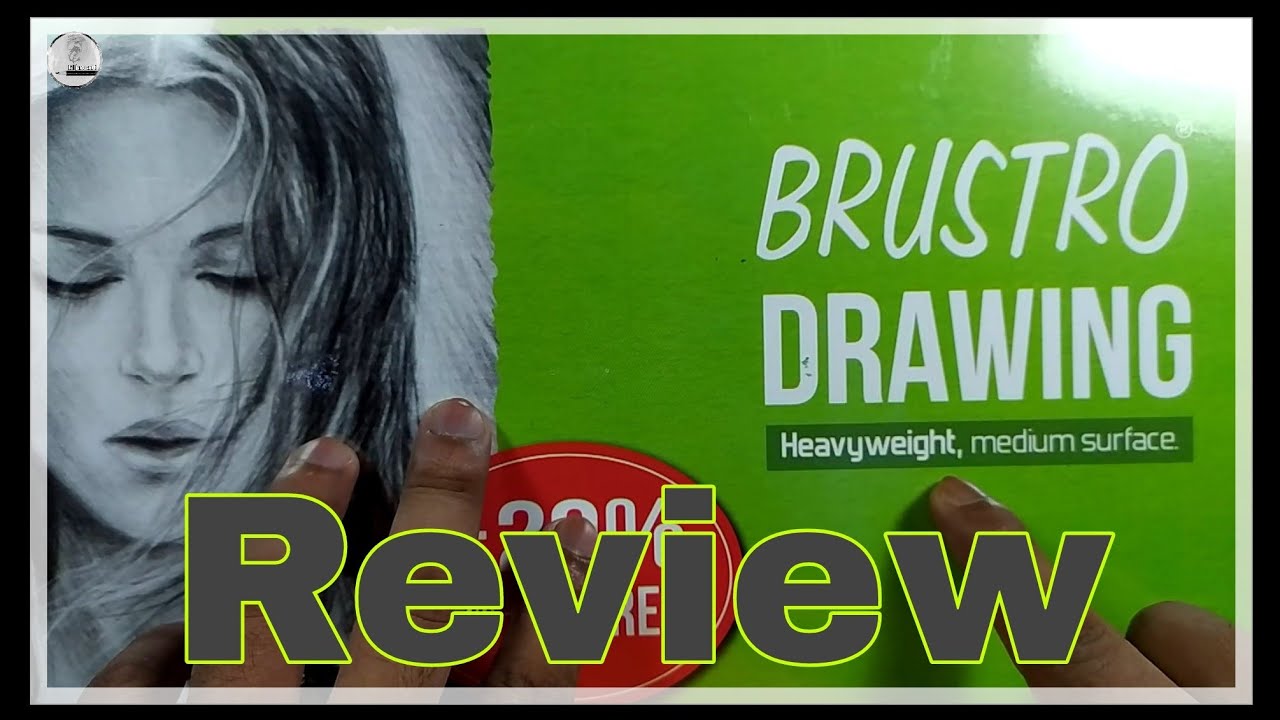 Unboxing & Review Of Brustro Ultra Smooth Bristol Paper 