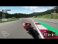 ENTRAINEMENT ET COURSE  DUCATI LENOVO TEAM | RED BULL RING SPIELBERG AUTRICHE | MOTO GP 21