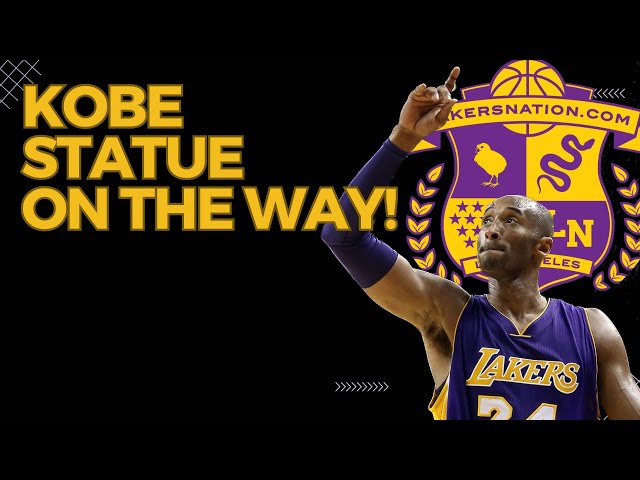 BREAKING: Kobe Bryant statue outside LA's  Arena