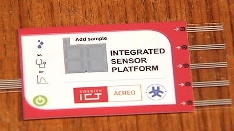 Visits to the doctor could be avoided using biosensor technology