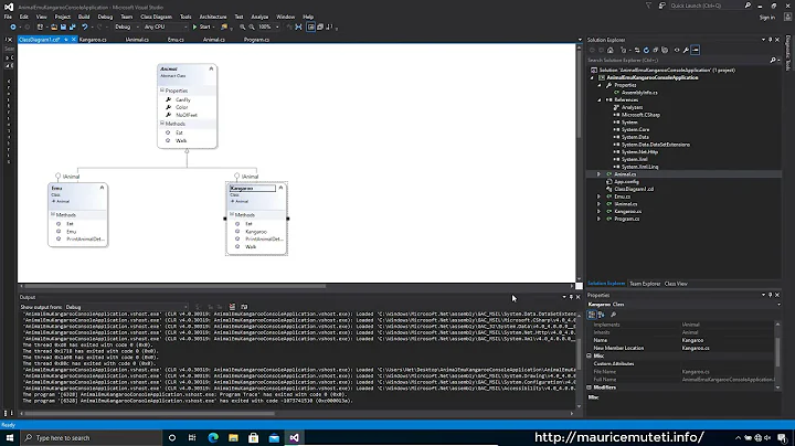 Generate Class Diagram From C# Code Visual Studio 2015