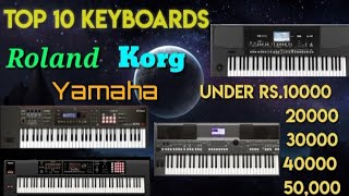 Roland,korg,Yamaha  Keyboards Under Rs 20000 To 50000 | Best Budget Keyboards To Buy In India 2020