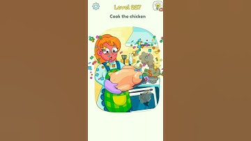 Dop 3 Cook the chicken 🍗Level 227 Displace One part #shorts #game #dop3