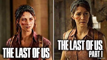The Last of Us Part 1 Remake Comparison: Tess (PS3 vs PS5)