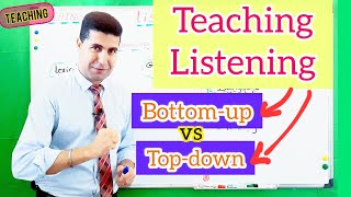 Teaching Listening | Bottomup & Topdown processes