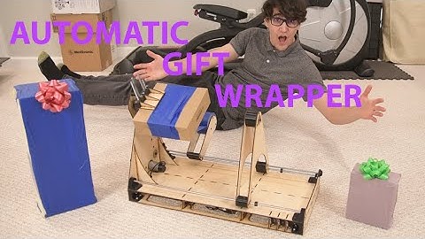 Automatic Gift Wrapping Machine