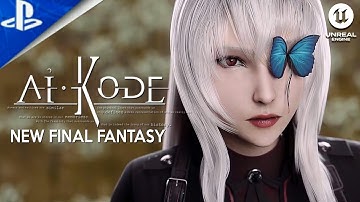 AIKODE Exclusive Gameplay Demo | New JRPG like FINAL FANTASY and NIER in Unreal Engine 5
