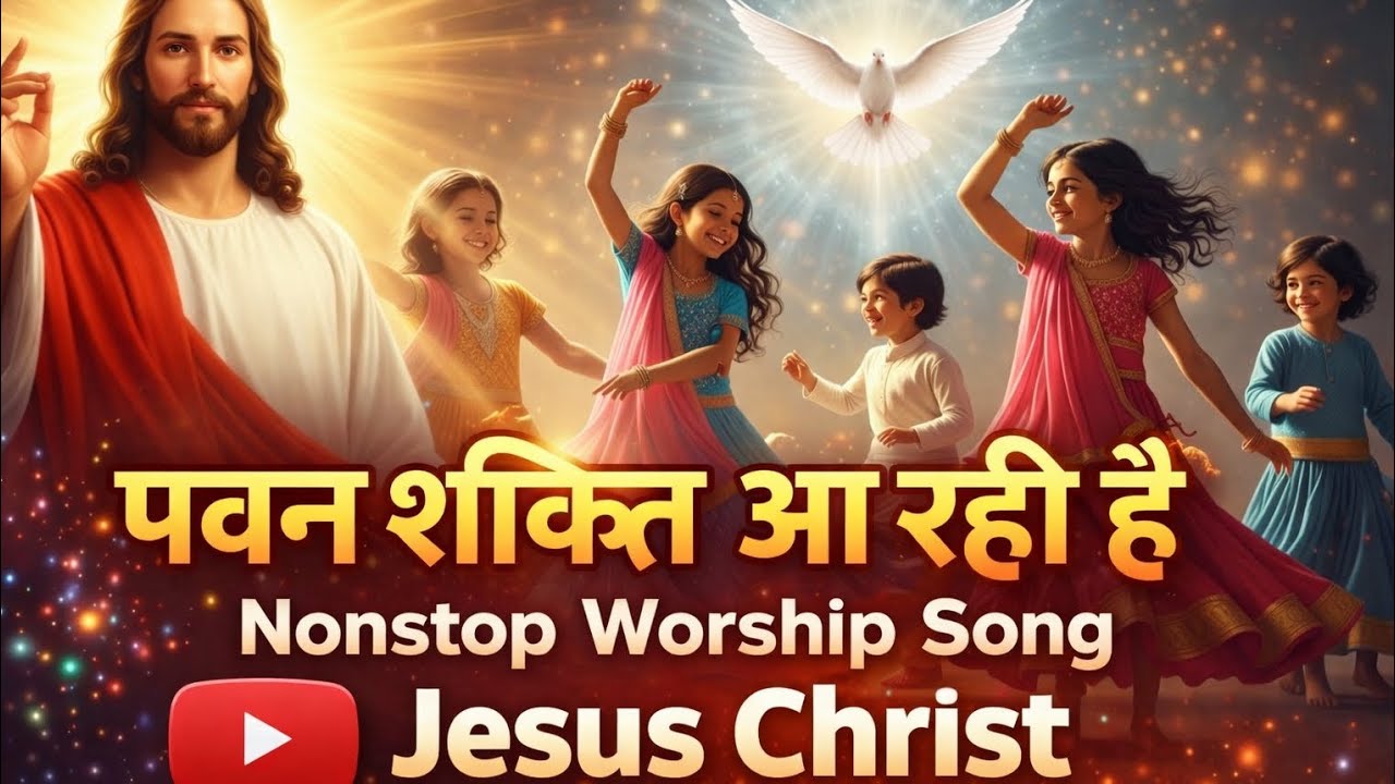✨पावन शक्ति आ रही है | Nonstop Jejus Worship Song | Jesus Christ// Holy Spirit Power 🔥 //Yeshu Masih