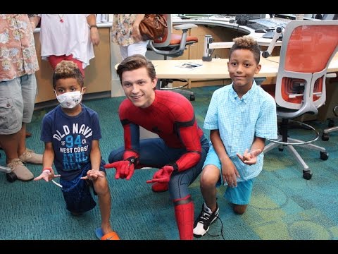 Seacrest Studios Atlanta Welcomes Spider-Man!