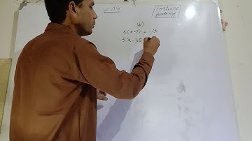 D1 EXERCISE 5A Q. No.4  (a, b)