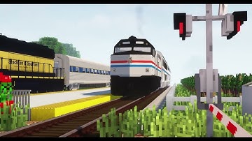 Immersive Railroading - EMD F40PH Leads the Portland Empire Builder!