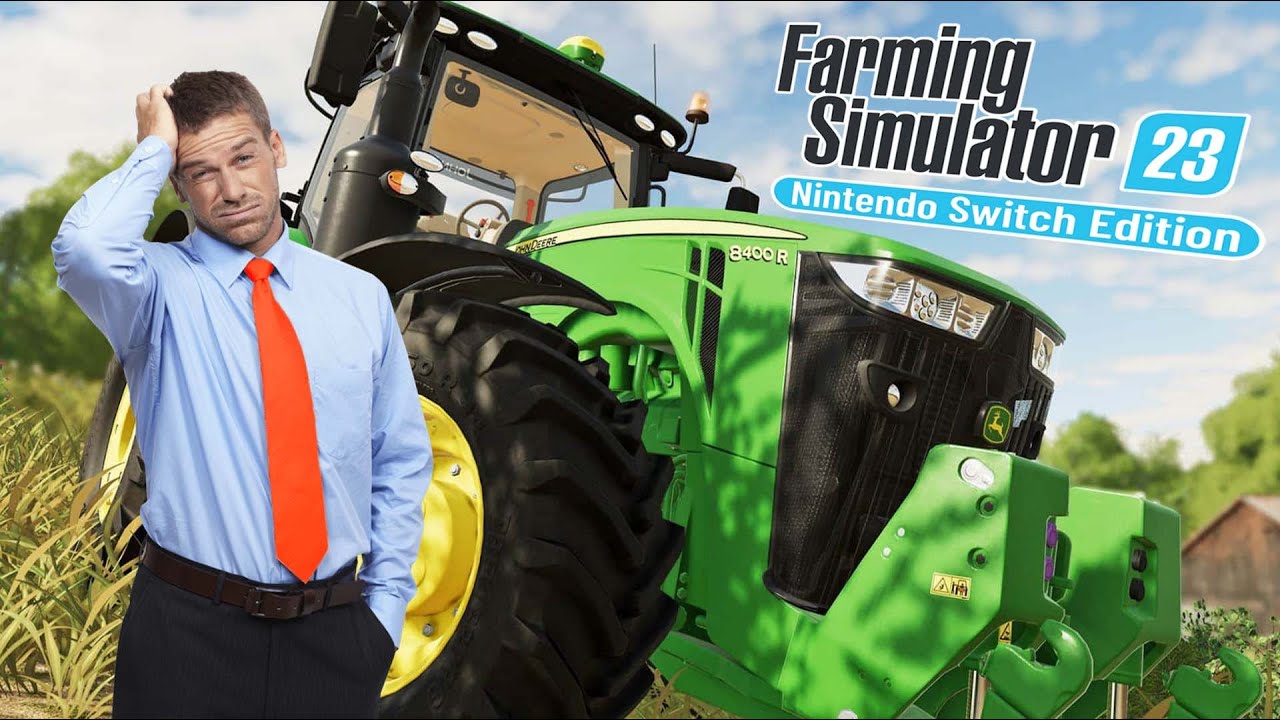 Farming simulator 23 / Découverte complète de la version Switch map  gameplay ( A FUIR ABSOLUMENT ) 