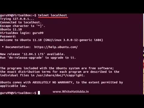 FTP,SSH,Ping in Linux   Linux Tutorial 12 01
