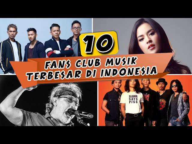 PULUHAN JUTA PENGGEMAR !! INILAH 10 FANS CLUB MUSIK TERBESAR DI INDONESIA class=