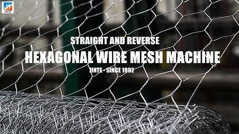 Chicken Wire Mesh making machinery hexagonal wire netting machine