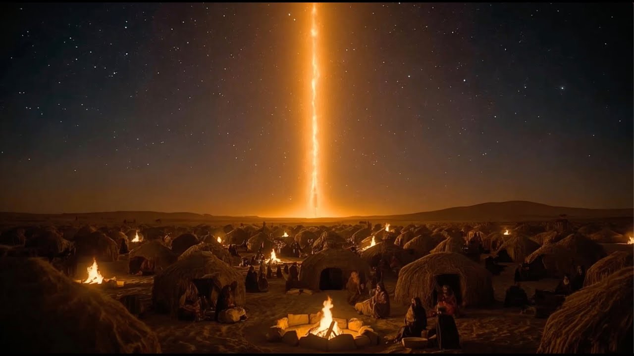 Exodus Moses Desert Pillar Fire l 7 Hrs Peaceful Sleep l AMBIENCE GLOW