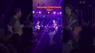 More Paul Gilbert live in Pittsburgh.
