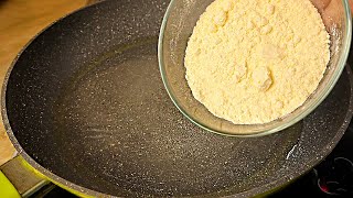 Pour cornmeal into a pot of boiling water and it's delicious in no time. baking bread