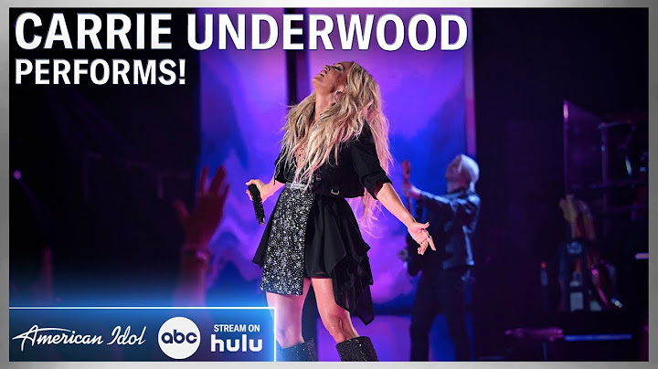 Carrie Underwood Performs "Alone" 20 Years Later | Iconic Moment on American Idol