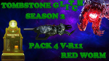 MWZ TOMBSTONE GLITCH | PACK 4 V-R11 | MWZ REDWORM | MW3 ZOMBIES