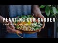 What i ate vlog and planting our garden  good eatings