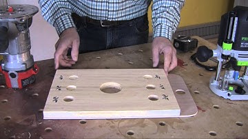 Using a Home-made Jig to Set Router Bit Depth