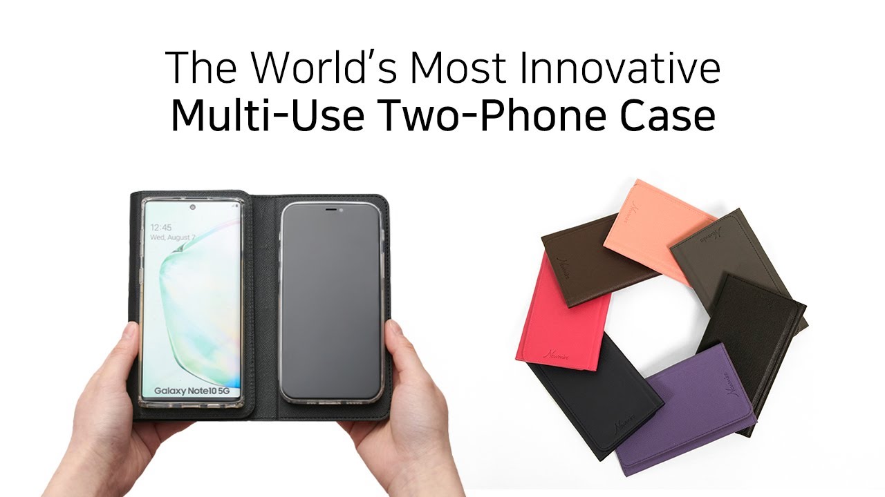Kickstarter, Indiegogo, crowdfunding] 'NEW MIRE' : The Duo Phone Smart Case  