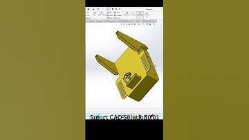 BobCat - Main body part-1 solidwork tutorial #shorts  #shortvideo #solidwork