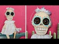CÓMO HACER UNA CATRINA PASO A PASO / NOVIA  BEBÉ  mexican catrina doll diy