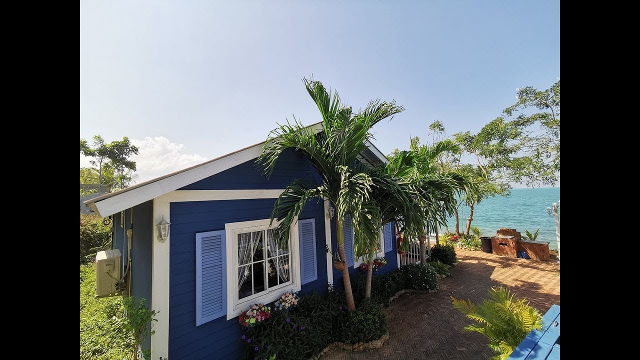 บ้านพักพัทยาติดทะเล: Paradise Villa 2 Bedrooms ติดทะเลพร้อมอาหารเช้า หาดส่วนตัวน้ำใสพัทยา