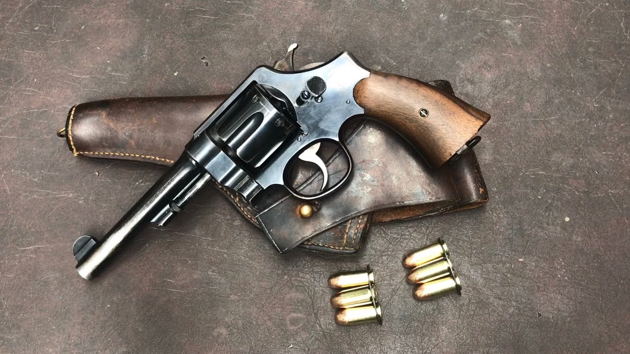 Smith & Wesson U.S. Army Model 1917 (.45 ACP) History & Shooting Demo