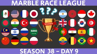 Marble Race League Season 38 DAY 9 Marble Race in Algodoo