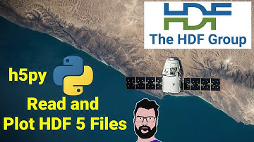 How to read and plot HDF5 file in python ?