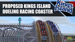 Long Lost Proposed Kings Island Wooden Coaster Rediscovered – Coaster Nation