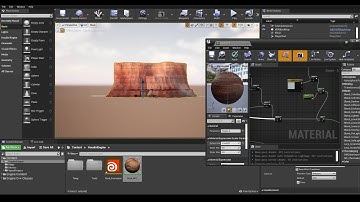 Unreal Engine 4 - Procedural Rock Formation - Houdini (HDA)